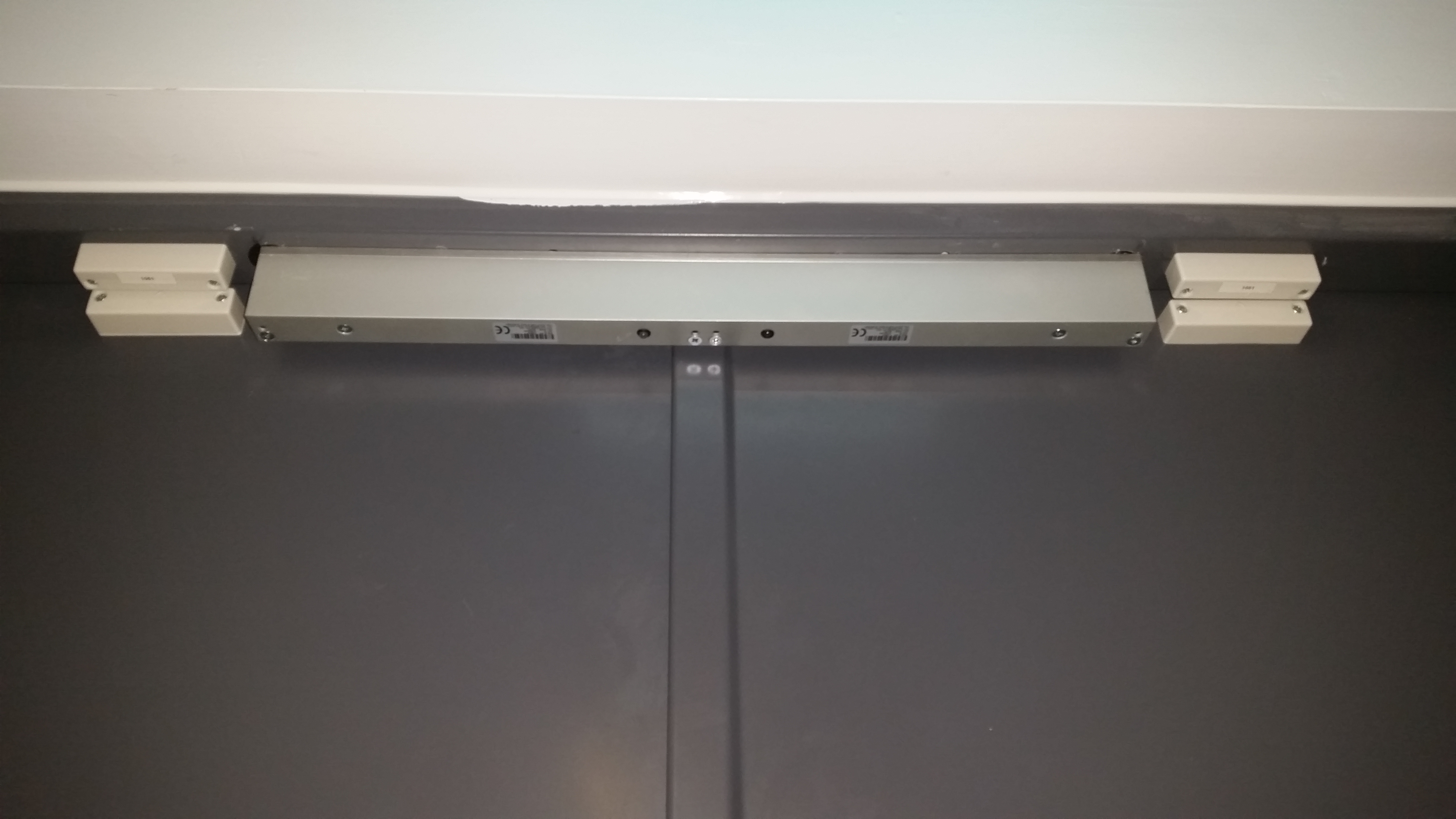 Slim Double Electromagnetic Lock Installation